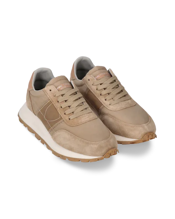 Sneakers Donna Philippe Model Tour In Camoscio Beige art. TILD W008, foto 2 di 6