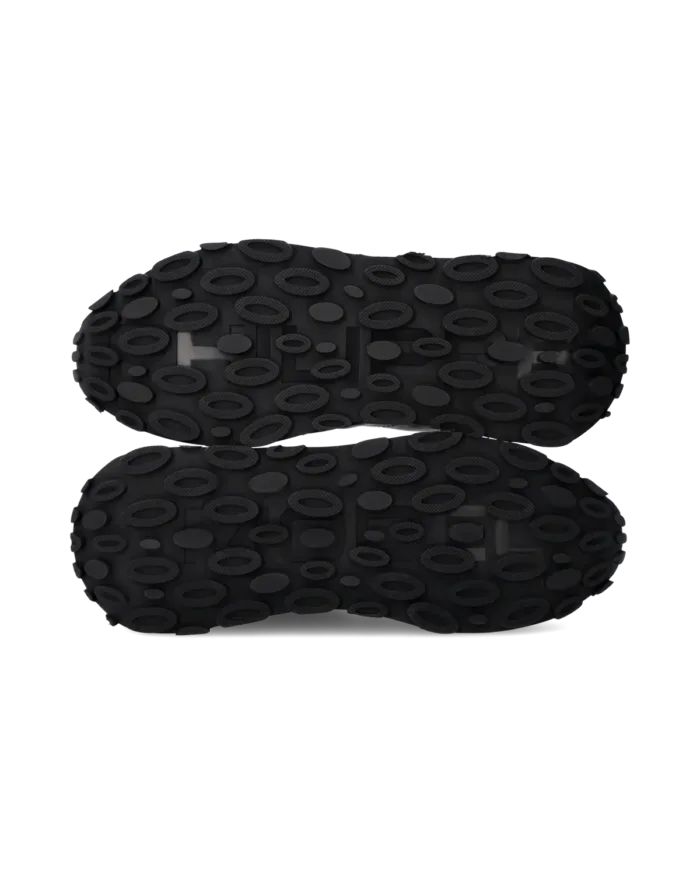Sneakers Donna Philippe Model Tropez Haute In Camoscio e Pelle Nera cod. TKLD WX02, foto 5 di 6