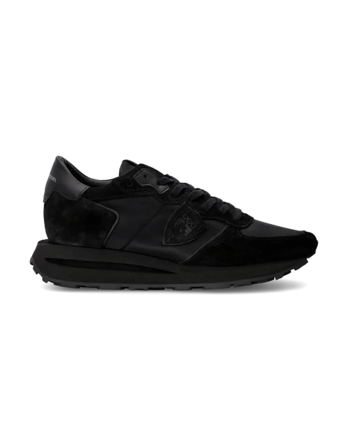Sneakers Uomo Philippe Model Tropez Haute In Camoscio Nero cod. TKLU W013, foto 1 di 6