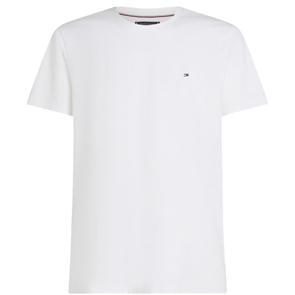 Camiseta tommy hilfiger blanca hombre on sale