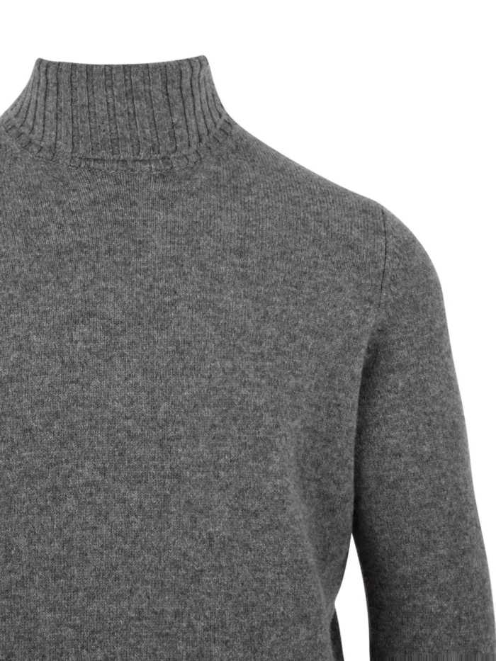 Dolcevita Filippo De Laurentiis in Misto Lana Cashmere Finezza 7 Grigio Art. DV3ML WC7R 940, foto 2 di 3