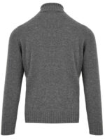 Dolcevita Filippo De Laurentiis in Misto Lana Cashmere Finezza 7 Grigio Art. DV3ML WC7R 940 - immagine 3