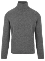 Dolcevita Filippo De Laurentiis in Misto Lana Cashmere Finezza 7 Grigio Art. DV3ML WC7R 940