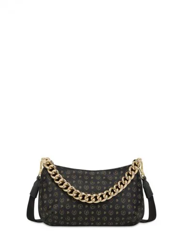 Tracolla Heritage Pollini Nera con dettagli Neri TE8490PP0FQ1100A