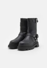 Stivaletto Donna Blauer in Pelle Nera art. F4KIMMEL07/LEP - immagine 2