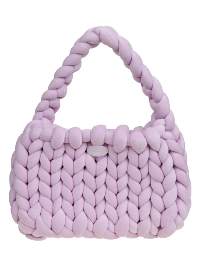 Borsa Mc2 Saint Barth Rosa Art. Anais Velvet 21 EMB, foto 1 di 3