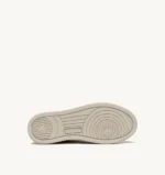 Sneaker Uomo Autry Medalist Low in Pelle Martellata Elephant Spoiler Nero/Verde art. AULM LE16 - immagine 4