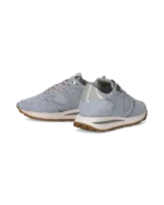Sneakers Donna Philippe Model Tropez Haute In Camoscio Azzurro Cielo cod. TKLD DM12 - immagine 6