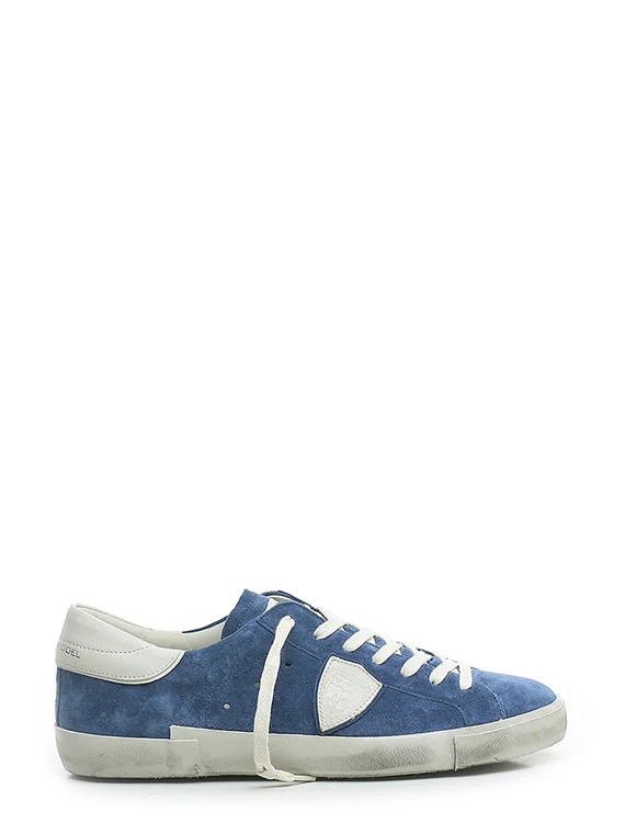 Sneakers Uomo Philippe Model Paris Prsx In Camoscio Denim art. PRLU XS12, foto 1 di 3