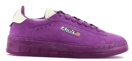 Sneakers Autry Donna Dallas in pelle Scamosciata Purple Hyac art. ADLW UE14