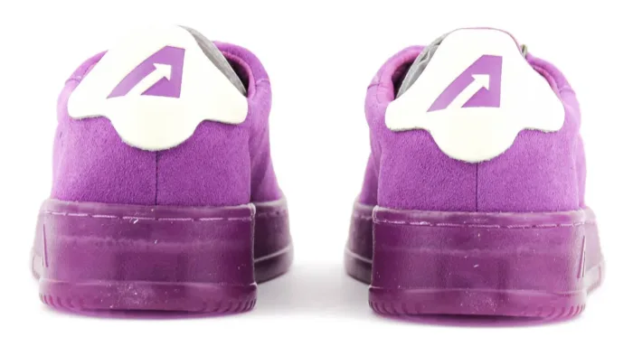 Sneakers Autry Donna Dallas in pelle Scamosciata Purple Hyac art. ADLW UE14, foto 3 di 3