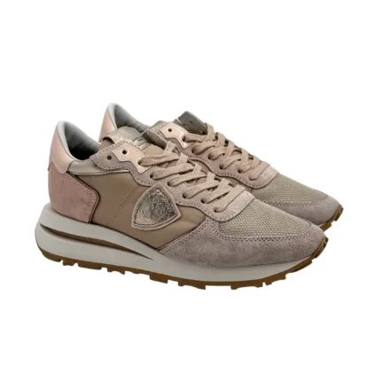 Sneakers Donna Philippe Model Tropez Haute In Camoscio Rosa cod. TKLD W018