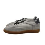 Sneakers Uomo Soldini In Pelle Scamosciata Grigia art. Akira - immagine 4