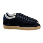 Sneakers Uomo Soldini In Pelle Scamosciata Blu art. Akira