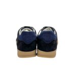 Sneakers Uomo Soldini In Pelle Scamosciata Blu art. Akira - immagine 5