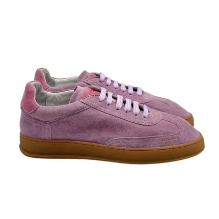 Sneakers Donna Soldini In Pelle Scamosciata Rosa art. Akira