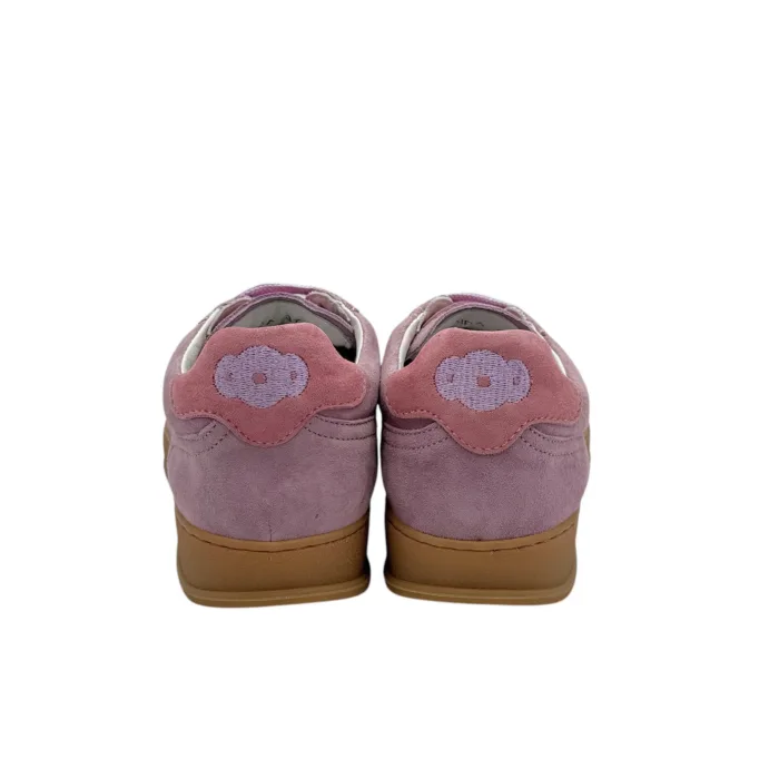 Sneakers Donna Soldini In Pelle Scamosciata Rosa art. Akira, foto 5 di 5
