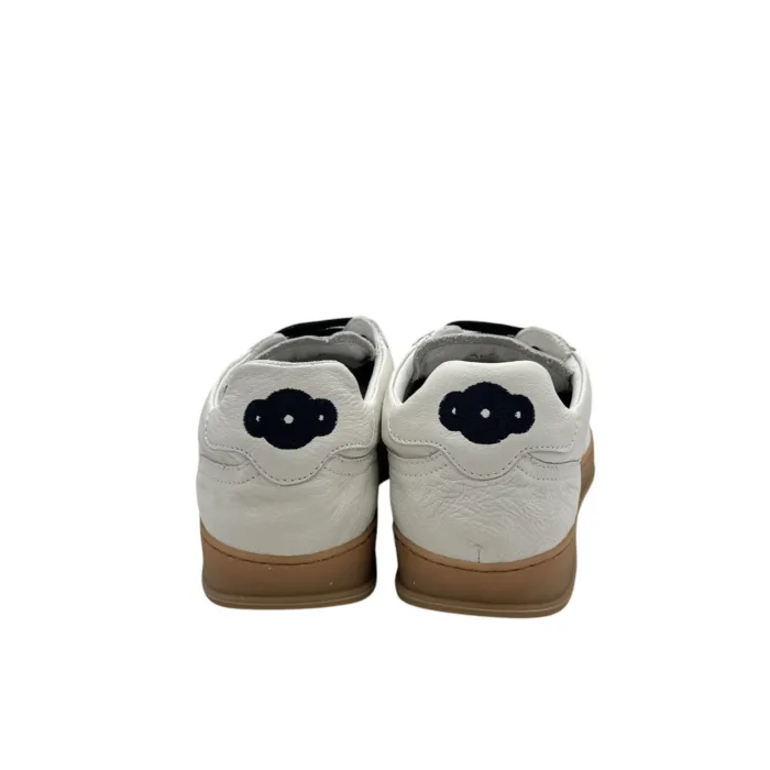 Sneakers Uomo Soldini In Pelle Bianca art. Akira, foto 5 di 5