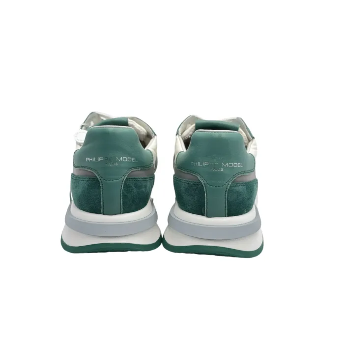 Sneakers Uomo Philippe Model Tropez 2.1 Bianca e Verde cod. TYLU W059, foto 4 di 4