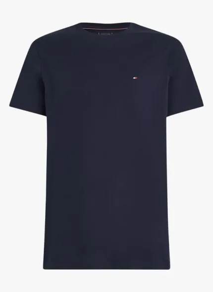 T-shirt Regular Fit con bandierina ricamata Tommy Hilfiger Blu art. MW0MW37267 DW5
