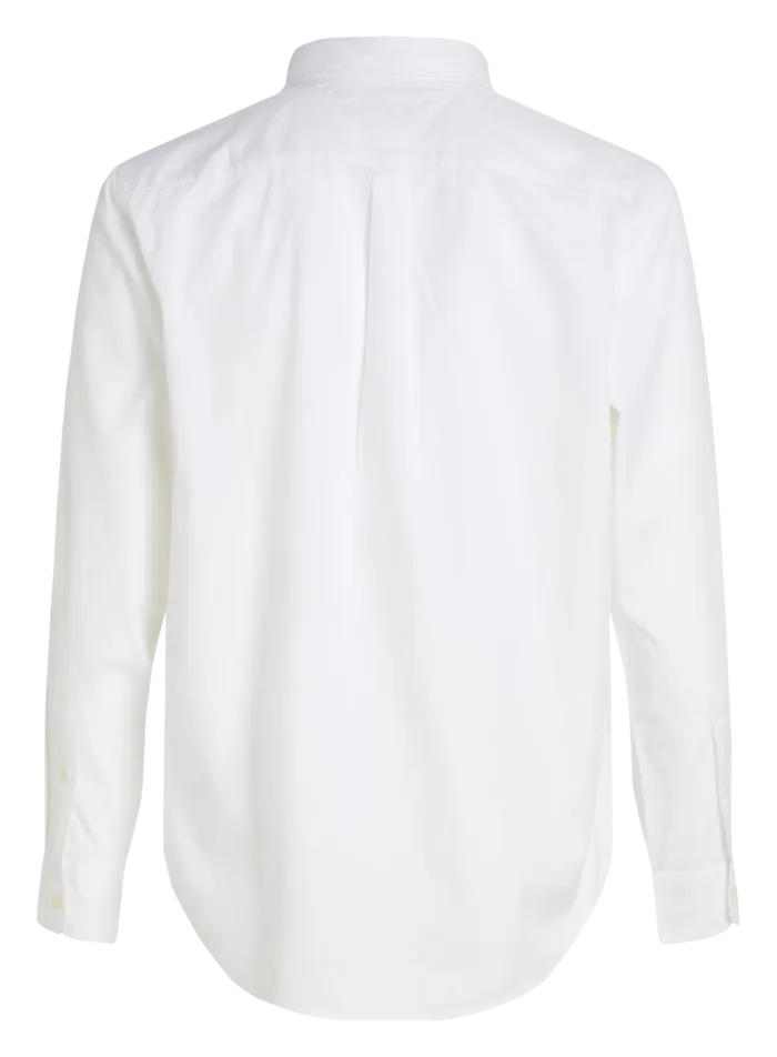 Camicia Uomo Tommy Hilfiger in Popeline Bianca Regular Fit cod MW0MW39988 YBR, foto 2 di 2