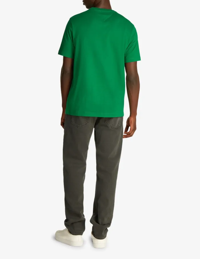 T-shirt Regular Fit Tommy Hilfiger Verde art. MW0MW39995 L4B, foto 2 di 3