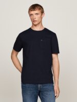 T-shirt Regular Fit con Tasca sul Petto Tommy Hilfiger Blu art. MW0MW37283 DW5 - immagine 2