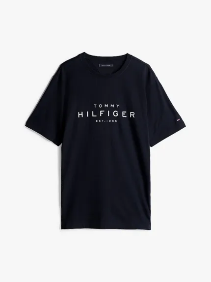 T-shirt Regular Fit con Logo Tommy Hilfiger Blu art. MW0MW37448 DW5