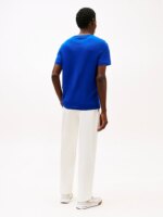 T-shirt Regular Fit Tommy Hilfiger Blu Elettrico art. MW0MW39995 D03 - immagine 3