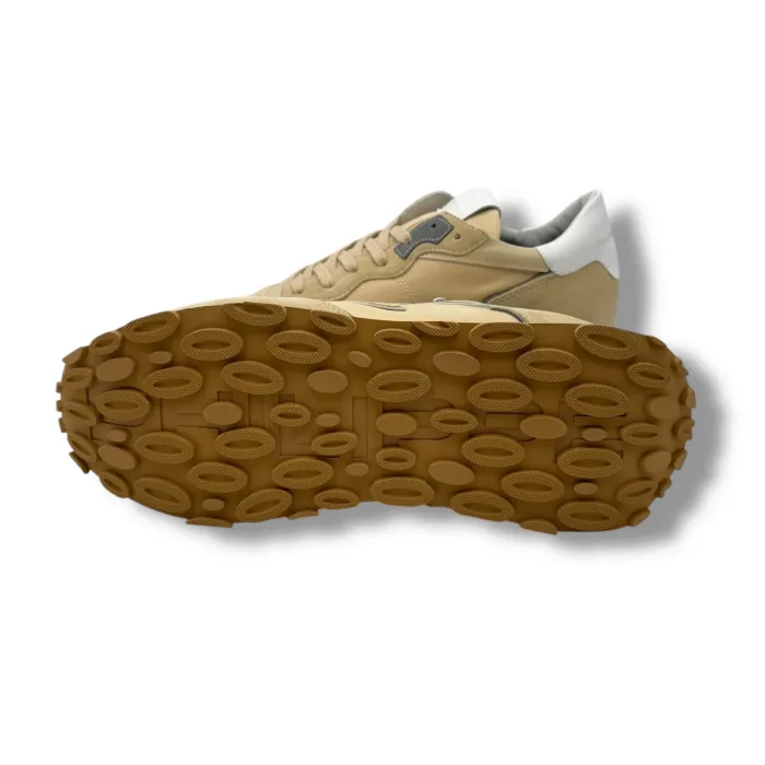 Sneakers Uomo Philippe Model Tropez Haute In Camoscio Beige cod. TKLU W019, foto 6 di 6