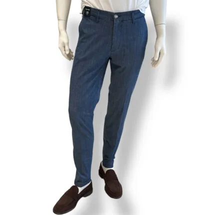 Jeans Tasche a Filo Re-Hash In Denim UltraLight 7 Once Lavaggio Medio Scuro art. P249 2D535