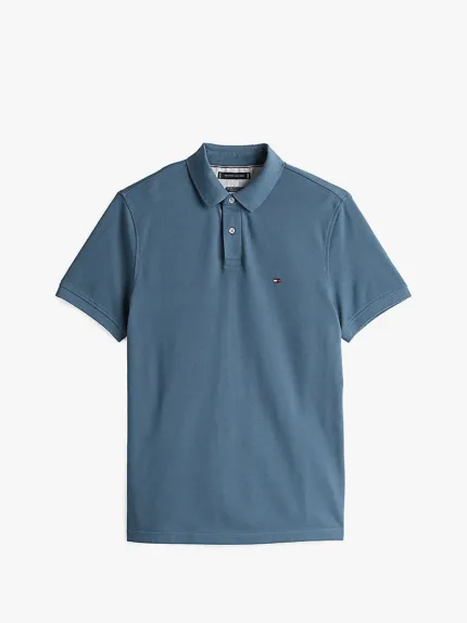 Polo 1985 Regular Fit Uomo Tommy Hilfiger Blu Denim art. MW0MW17770 DBZ