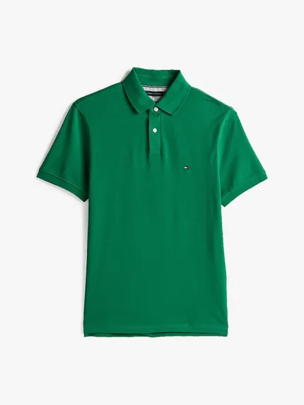 Polo 1985 Regular Fit Uomo Tommy Hilfiger Verde art. MW0MW17770 L4F