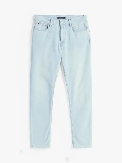 Jeans Slim Uomo Tommy Hilfiger Bleecker Lavaggio Chiaro art. MW0MW38827 1AF