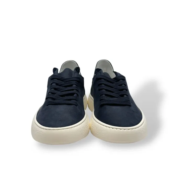 Sneakers Donna Stokton In Nakuck Blu Sfoderato art. 752-D, foto 3 di 5