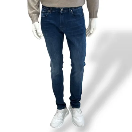 Jeans 5 Tasche Re-Hash In Denim UltraLight 9 Once Lavaggio Scuro art. P015 2D543
