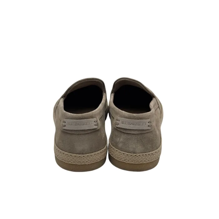 Mocassino Uomo Barrett In Camoscio Beige Fondo Gomma e Guardolo in Corda cod. Ray-13460.1, foto 5 di 5