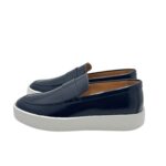 Mocassino Uomo Barrett In Pelle Spazzolata Blu Fondo Gomma cod. ONY-12888.20 - immagine 2