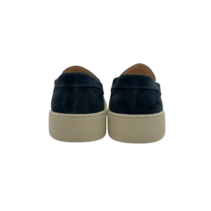 Mocassino Uomo Monoway in Camoscio Blu art. Charlie 21M, foto 5 di 5