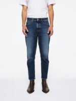 Jeans 5 Tasche Cycle Lavaggio Navy Blu art. Lucky Carrot Ankle Stone Wash