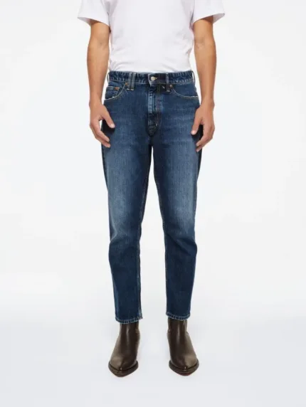 Jeans 5 Tasche Cycle Lavaggio Navy Blu art. Lucky Carrot Ankle Stone Wash