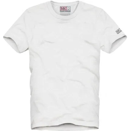 T-Shirt Uomo in Piquet Tecnico Mc2 Saint Barth Bianca art. Calypso Piquet Tech 01 White