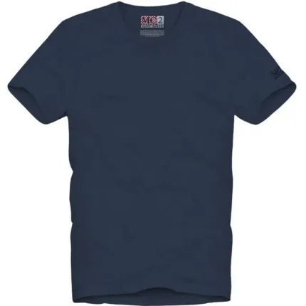 T-Shirt Uomo in Piquet Tecnico Mc2 Saint Barth Blu art. Calypso Piquet Tech 61 Blue Navy