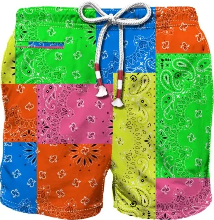 Costume Mc2 Saint Barth Multicolor art. Caprese Bandana Round Color