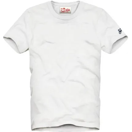 T-Shirt Uomo Mc2 Saint Barth Bianca art. Dover L SB 01N Emb