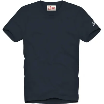 T-Shirt Uomo Mc2 Saint Barth Blu art. Dover L SB 61 Emb