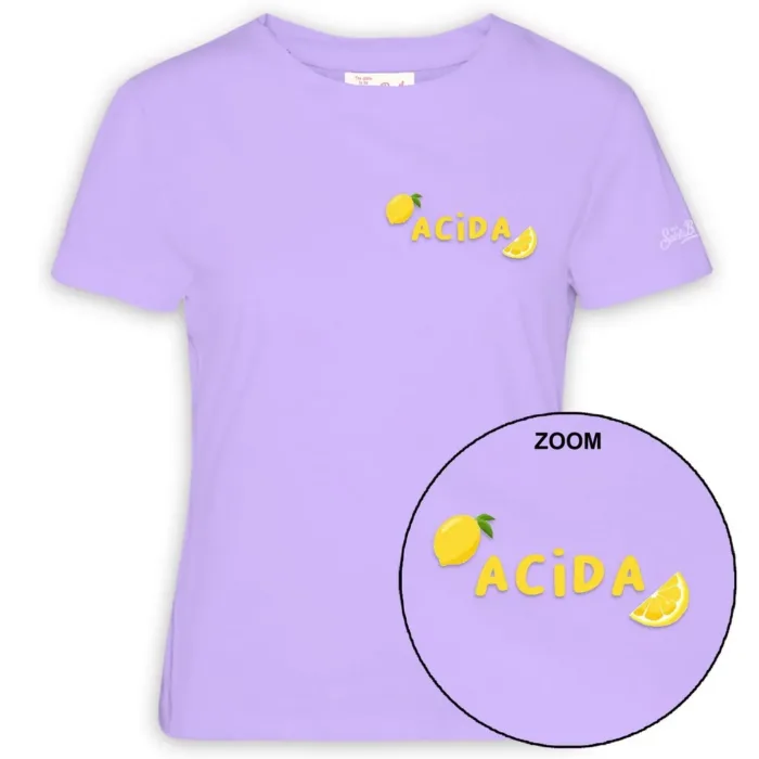 T-Shirt Donna Mc2 Saint Barth Lilla art. Emilie Acida 24 EMB, foto 1 di 1