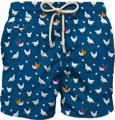 Costume Mc2 Saint Barth Blu Art. Lighting Micro Fantasy Rooster Lover 61
