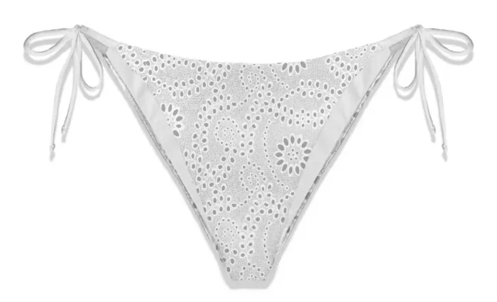Brasiliana Donna in Cotone Mc2 Saint Barth Bianco art. Marielle Sunflower Embry 01, foto 1 di 1