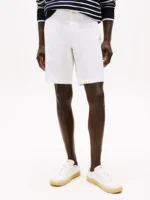 Bermuda Uomo Tommy Hilfiger color Bianco Brooklyn short 1985 art. MW0MW23563 YCF - immagine 2